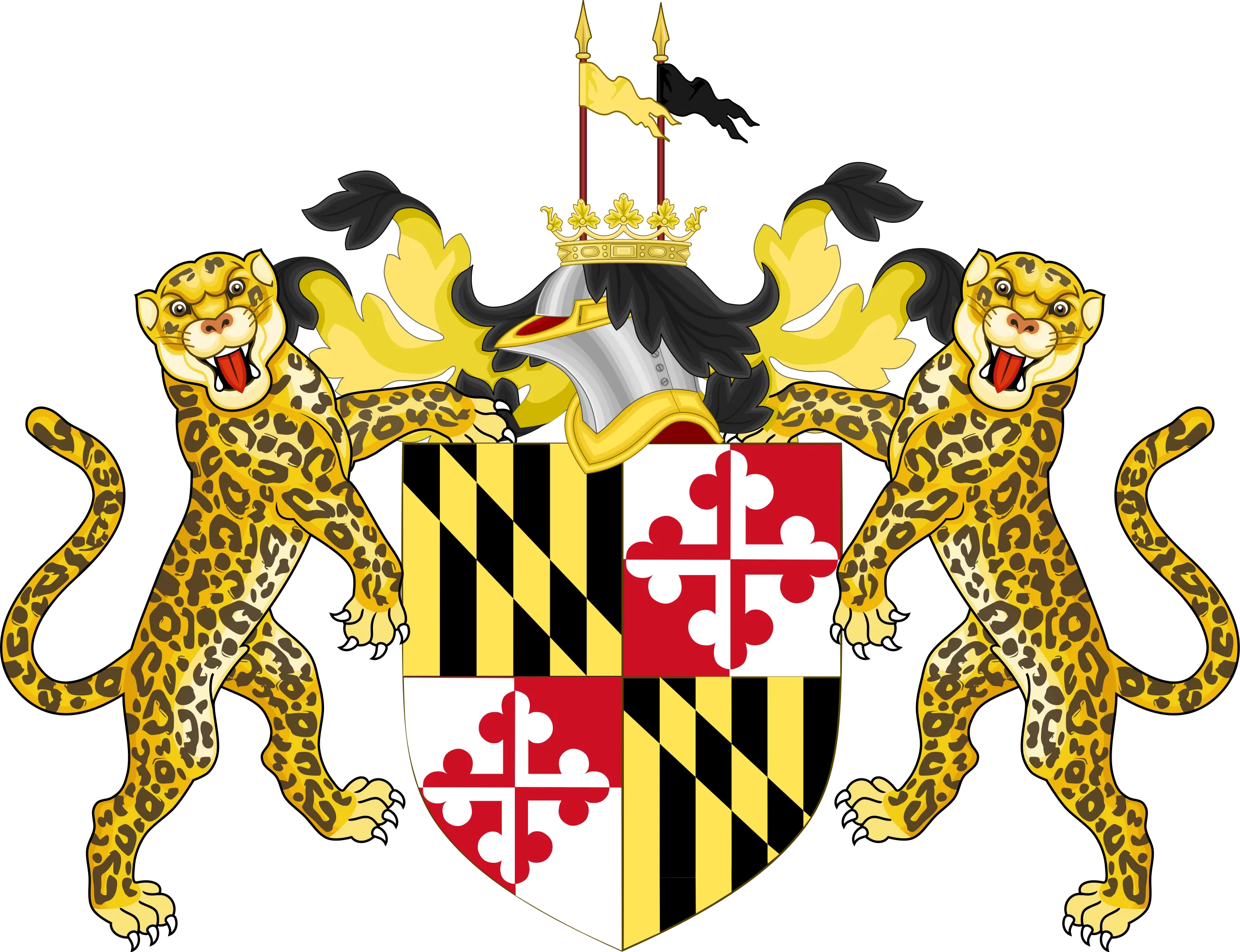 The Arms of Cecil Calvert, 2nd Baron Baltimore