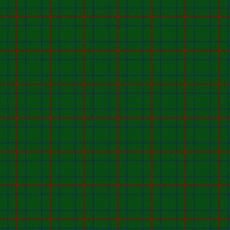 A simple tartan defined by G24 B4 G24 R6 G24 B4 G24