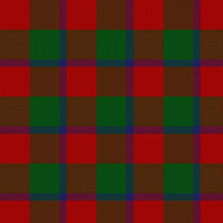 An asymmetric tartan defined by R100 G100 B25