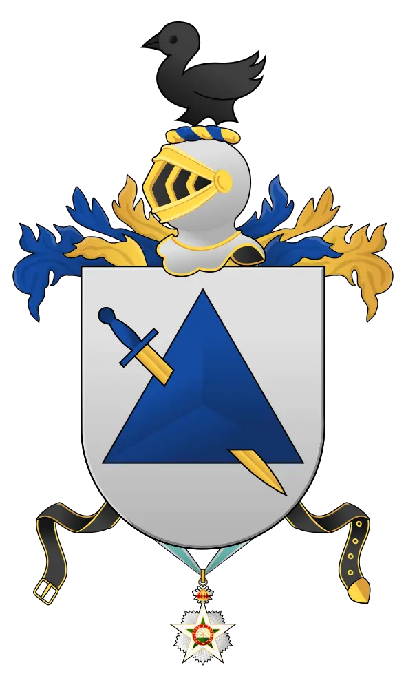Interpreted by Manuel Pais in Carta de Brasão de Armas style