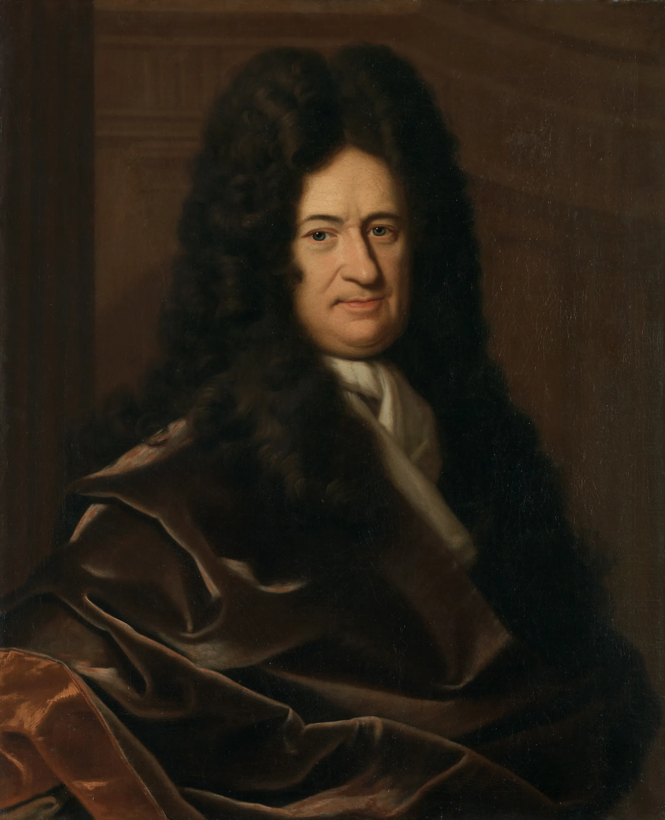 Painting of Gottfried Leibniz