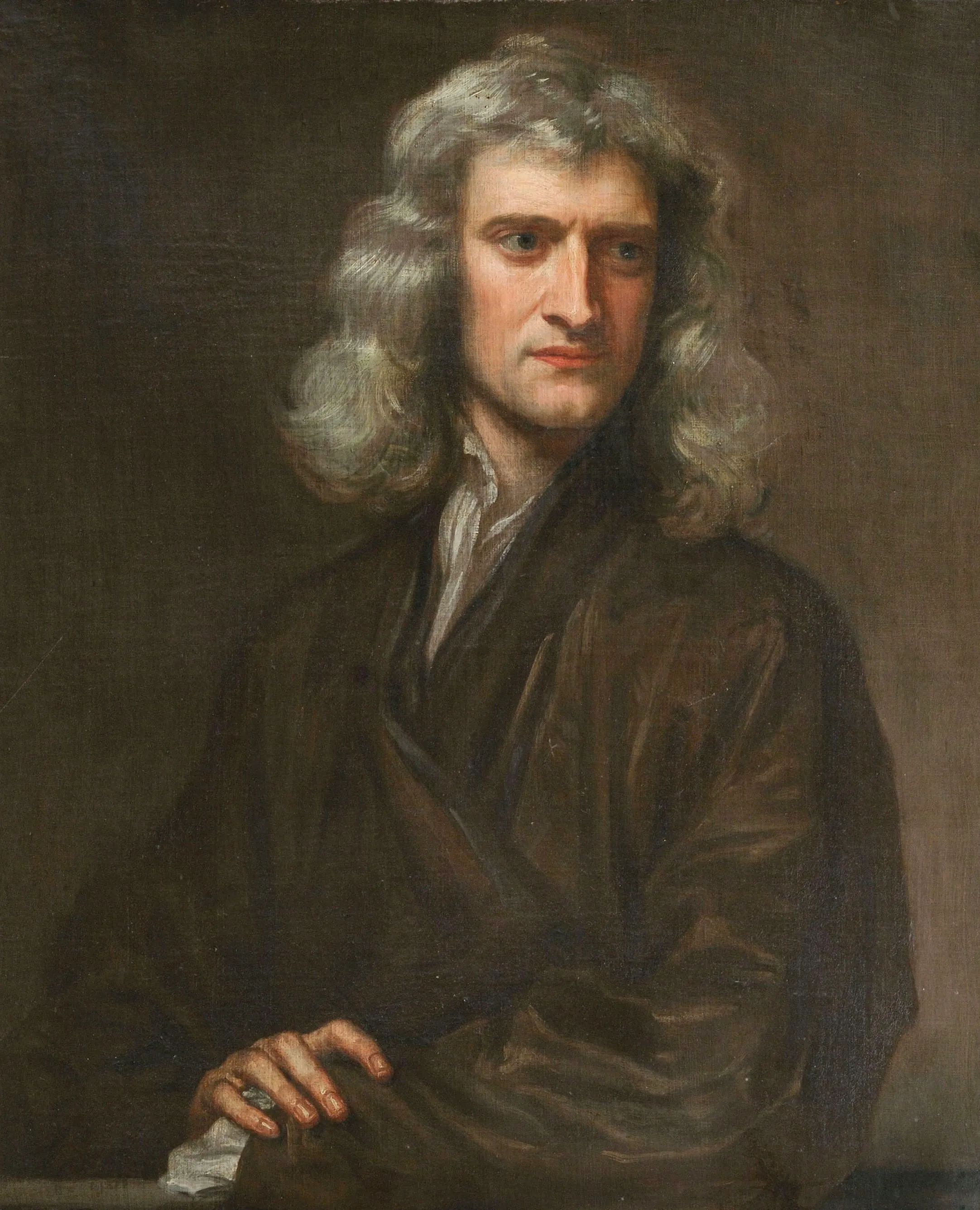 Painting of Isaac Newton